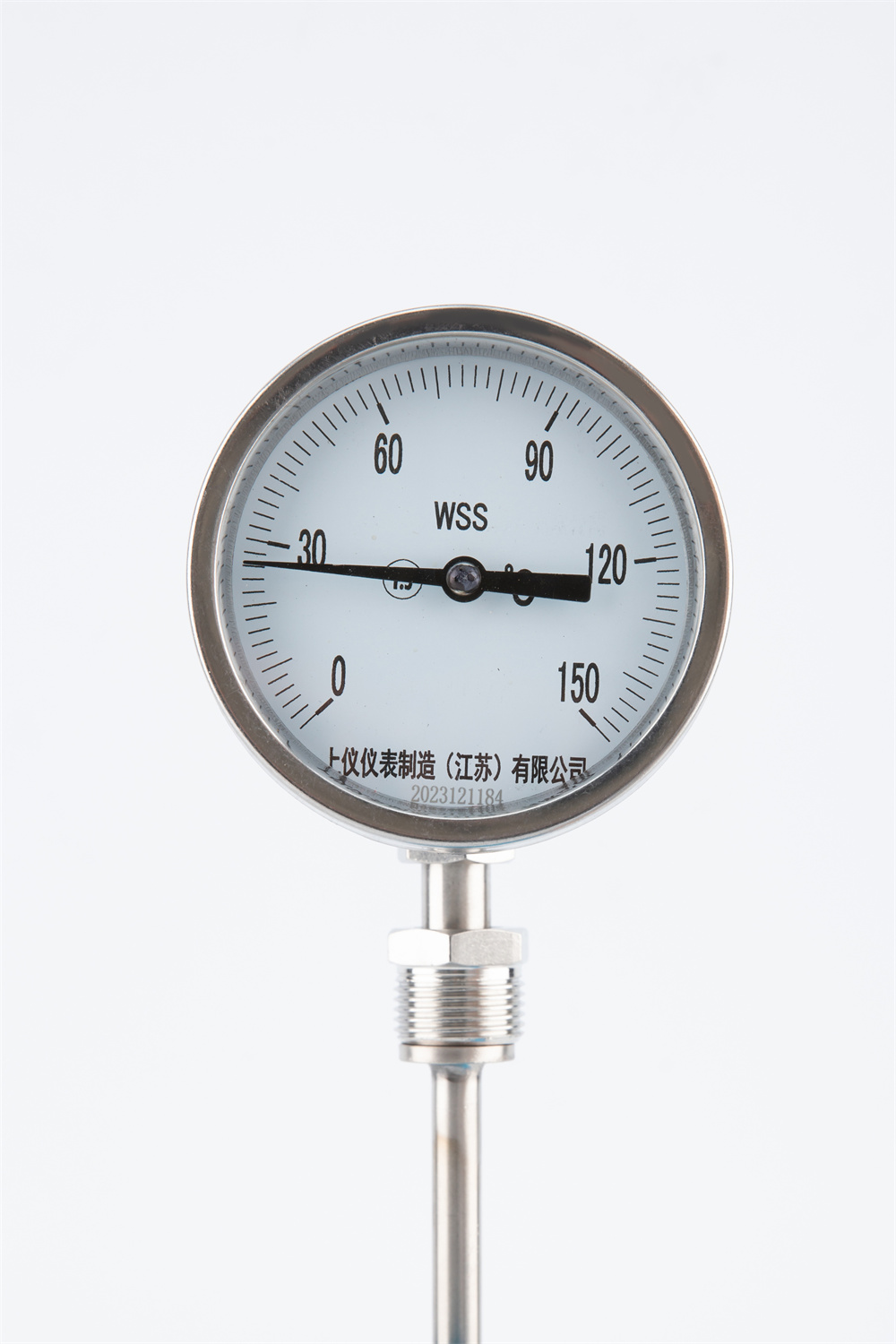 万向双金属温度计WSS-481