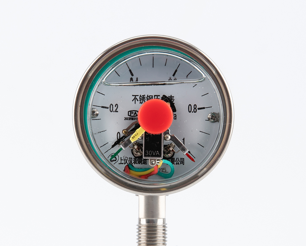 不锈钢耐震电接点压力表YNXC-60BF