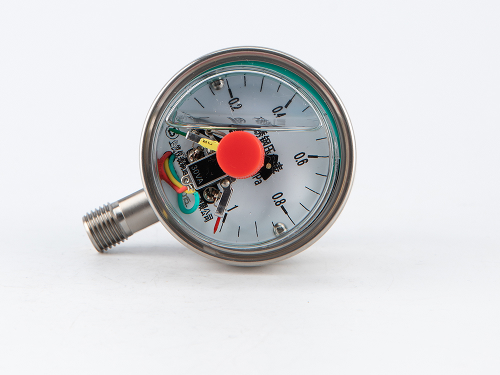 不锈钢耐震电接点压力表YNXC-60BF