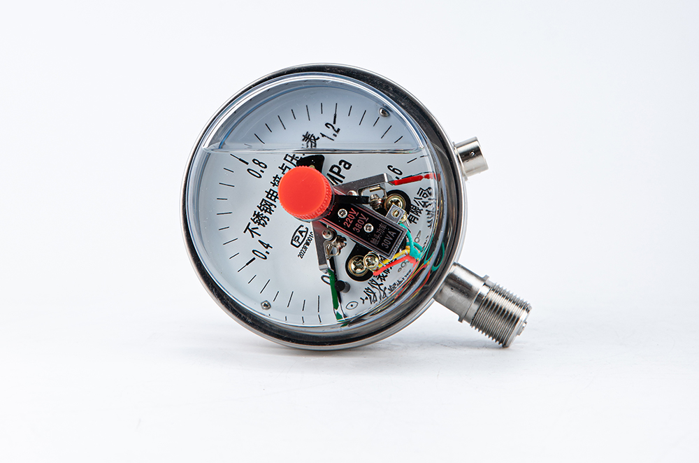 不锈钢耐震电接点压力表YNXC-100BF