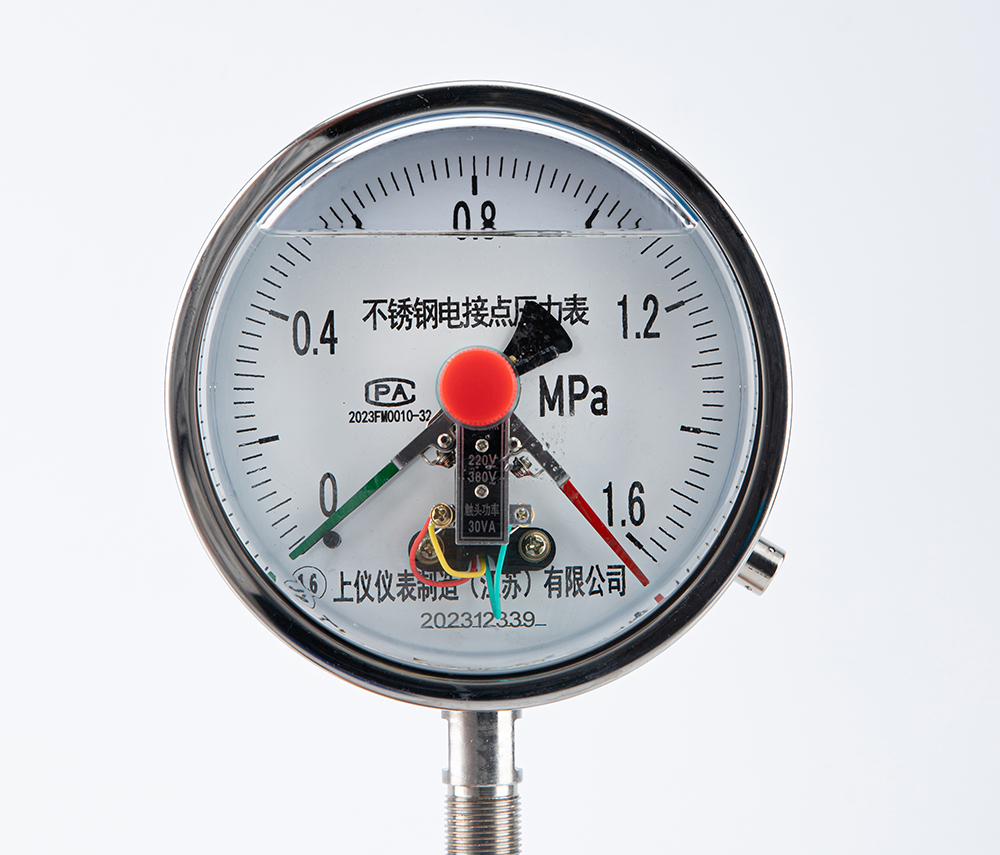 不锈钢耐震电接点压力表YNXC-150BF