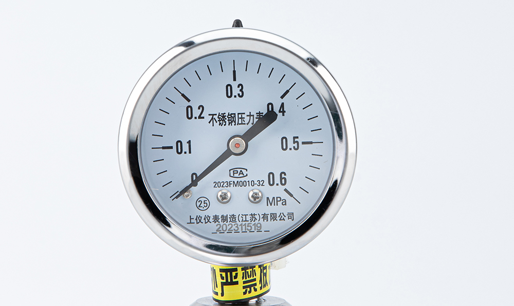 卫生型隔膜压力表Y-60BF-MC