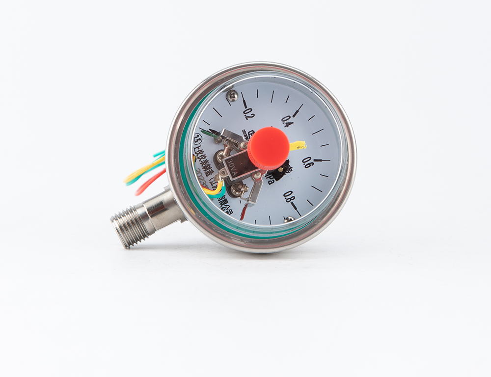 不锈钢电接点压力表YXC-60BF