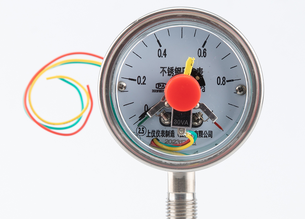 不锈钢电接点压力表YXC-60BF