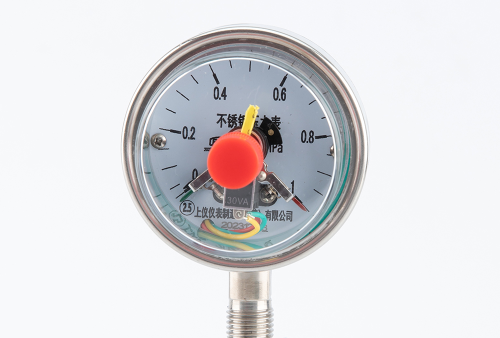 不锈钢电接点压力表YXC-60BF